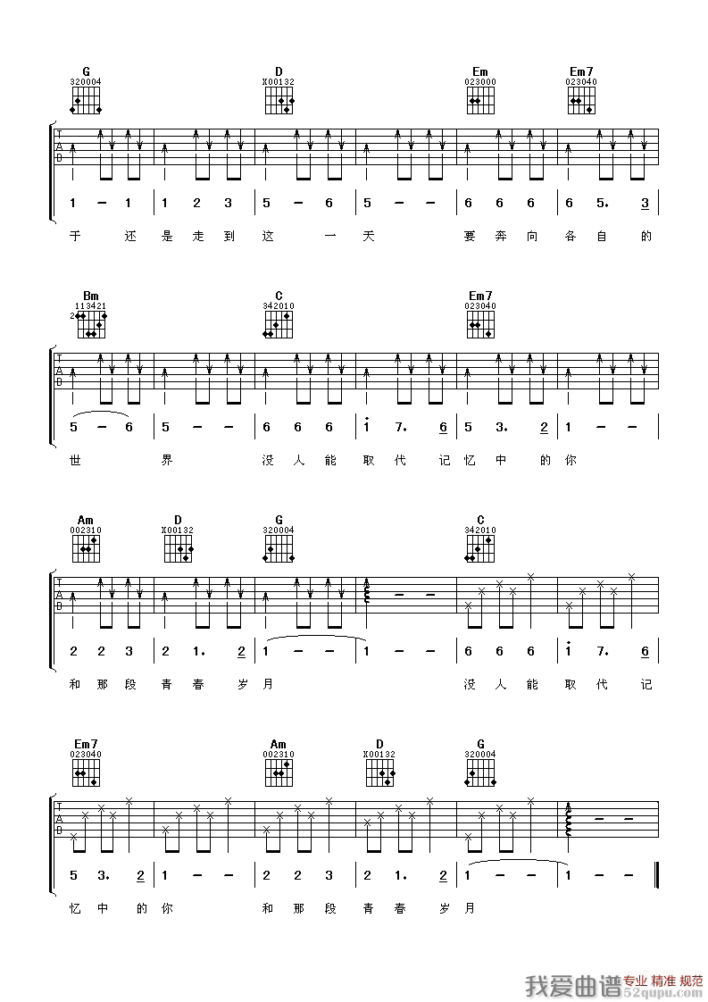 小虎队《放心去飞》吉他谱/六线谱 吉他谱