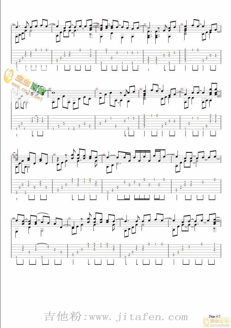 rightherewaiting独奏完美版 吉他谱