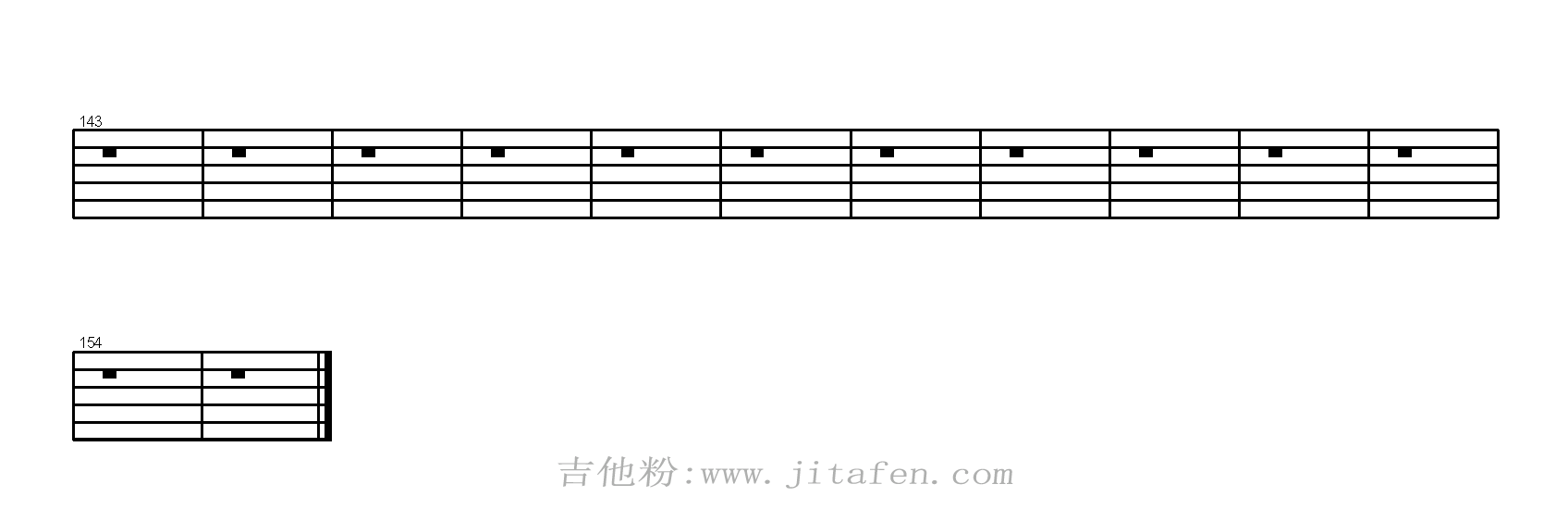 五月天《离开地球表面》吉他指弹谱 吉他谱