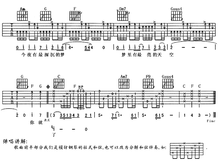 阿杜 你就像个小孩 吉他谱