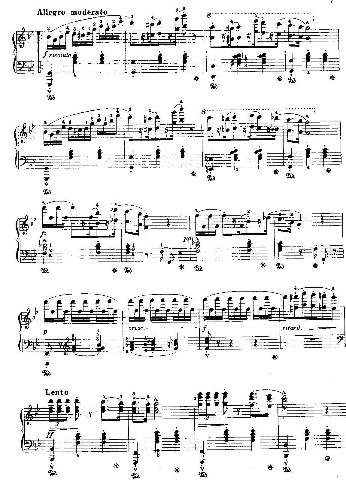 阿尔卑斯黄昏/阿尔贝斯黄昏-奥斯特(钢琴谱) 吉他谱