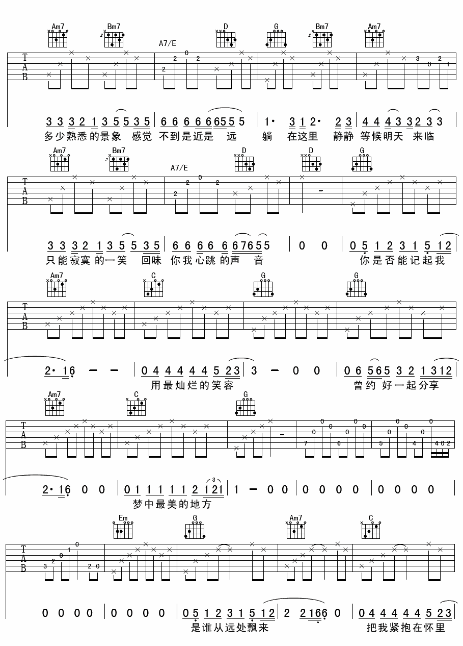 黑豹乐队 I Don't want to say good-bye 吉他谱