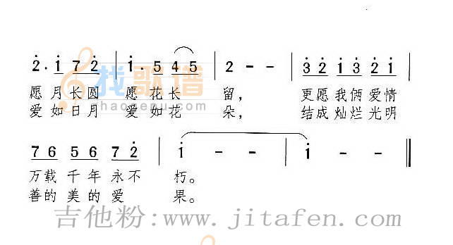 你那好冷的小手 吉他谱