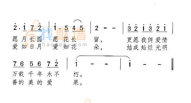 思念谁(景岗山) 吉他谱