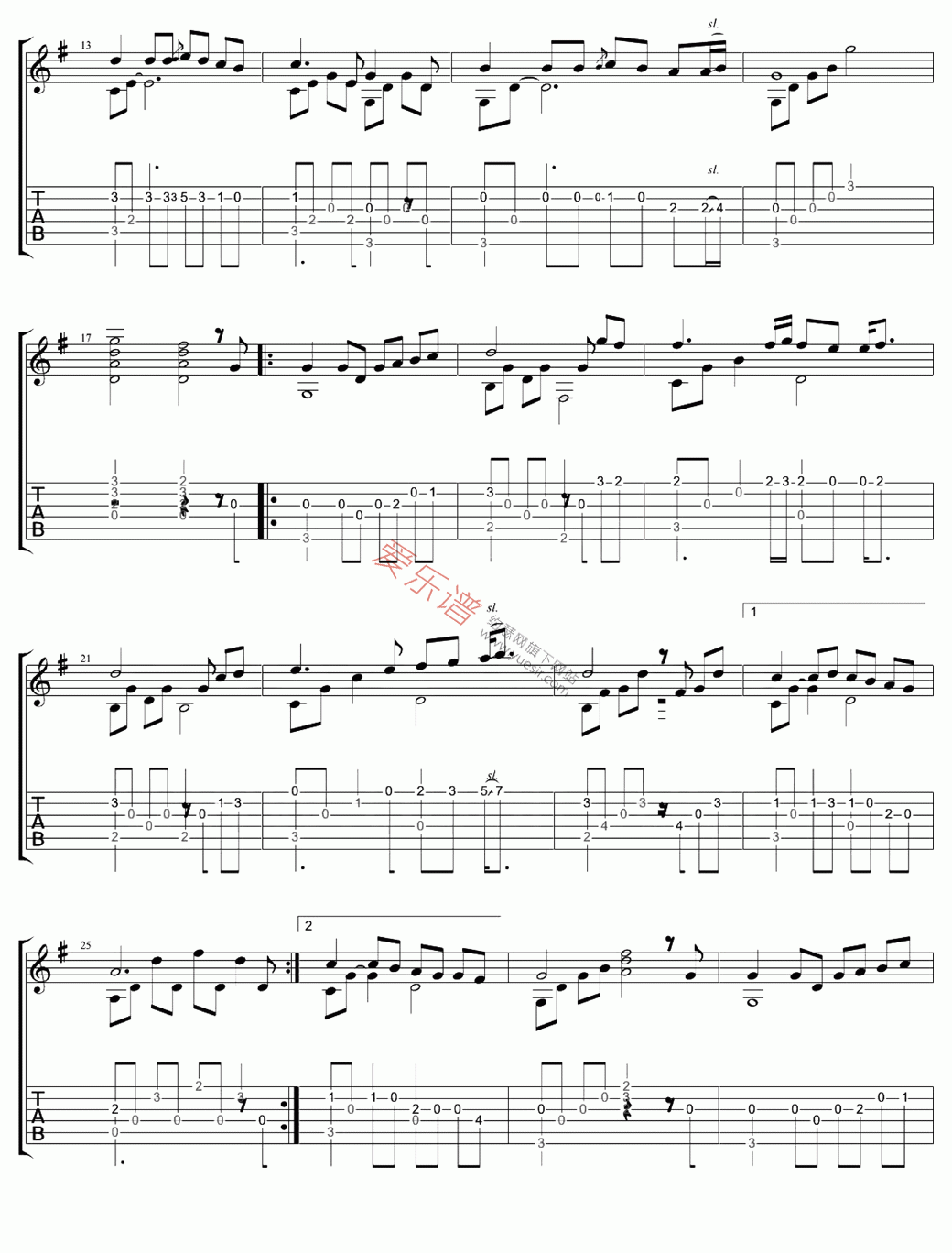 周杰伦 - 蜗牛(C调简单版 酷音小伟吉他教学) [酷音小伟 弹唱 教学] 吉他谱