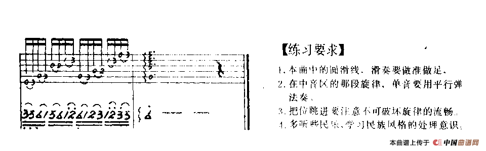 彝族舞曲（子彪根据琵琶名曲改编版） 吉他谱