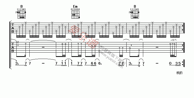 苏有朋《三百六十五个梦》 吉他谱