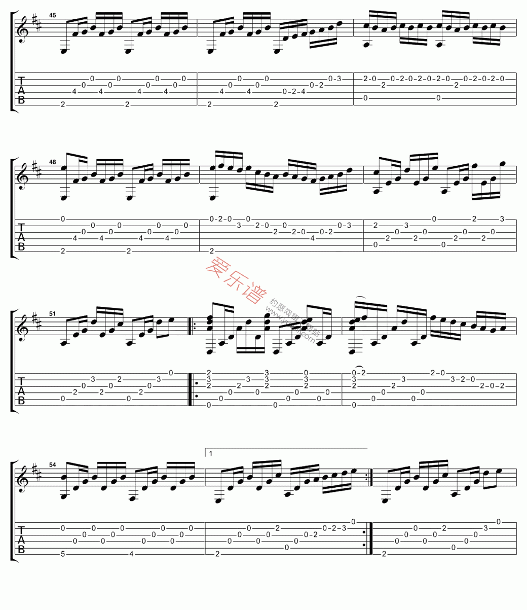 郑成河《Daybreak in May》 吉他谱