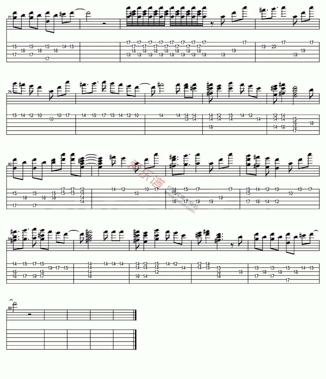 S.H.E《热带雨林(指弹版)》 吉他谱