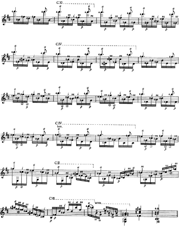 大教堂La Catedral (preludio)(谱) 吉他谱