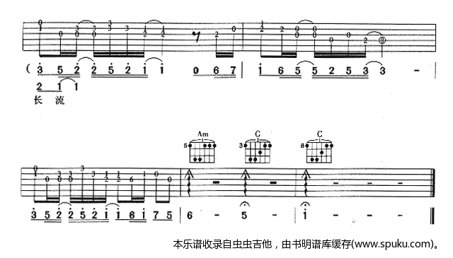 红豆-认证谱 吉他谱