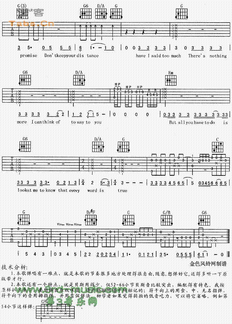 Don‘t cry for me Argentina 吉他谱