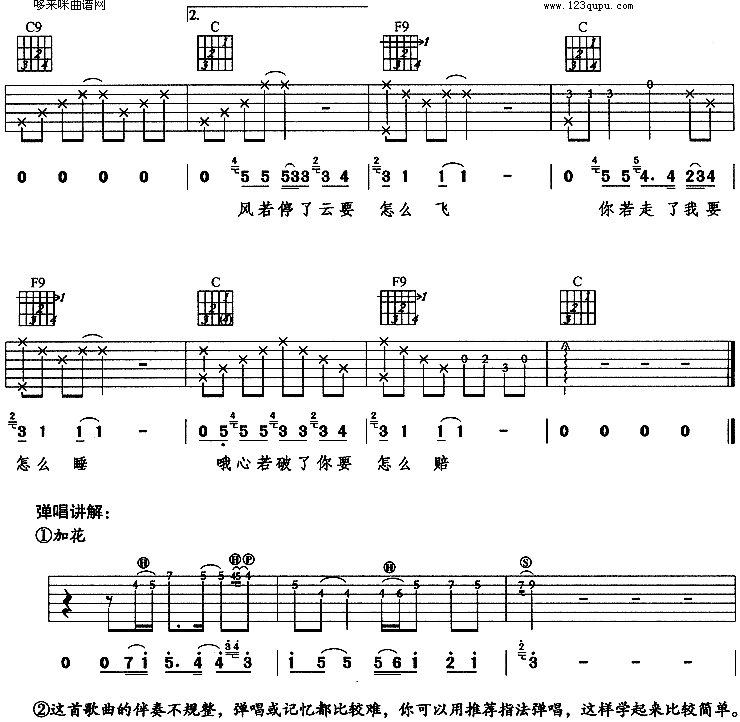 天黑(阿杜) 吉他谱